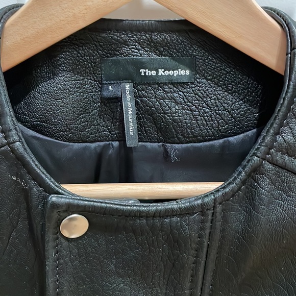 The Kooples Leather Motorcycle Jacket - Picture 2 of 7